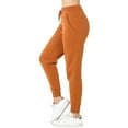 thumbnail image 4 of Women's Soft Joggers Drawstring Elastic Waistband Sweatpants Workout Lounge Pants, 4 of 5