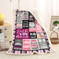 thumbnail image 3 of Dog Mom Gifts for Women, Gifts for Dog Moms, Dog Lovers Gifts for Women, Dog Mom Gift for Christmas Mothers Day, Best Dog Mom Birthday Blanket 60 x 50 (g617,50"x 60"), 3 of 6