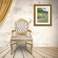 thumbnail image 3 of Frank, Assaf 14x18 Gold Ornate Wood Framed with Double Matting Museum Art Print Titled - Lavender field, 3 of 4