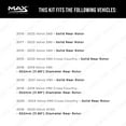 thumbnail image 2 of MAX Advanced Brakes - Rear Brake Kit For 2018-2021 Volvo V90| Carbon Ceramic Brake Pad and Rotor Kit| Daily Driving Geomet Coated Brake Rotors, 2 of 9