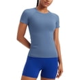 thumbnail image 1 of Remera CRZ YOGA Corta de Manga Corta Azul Talle XX-S, 1 of 4