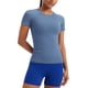 thumbnail image 1 of Remera CRZ YOGA sin costuras de manga corta transpirable azul M, 1 of 4