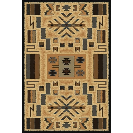 Designer Home Urban Area Rugs 040 38572 Southwestern Lodge Grey Designer Home Urban Area Rugs 040 38572 Southwestern Lodge Grey Geometric Native American Icons Indian Rug