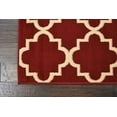 thumbnail image 3 of Eclectic Essentials Red Moroccan Trellis Area Rug, 3 of 4