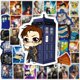 thumbnail image 2 of Pegatinas Doctors Whos, vinilo impermeable, estilo anime, 50 unidades/lote, 2 of 3