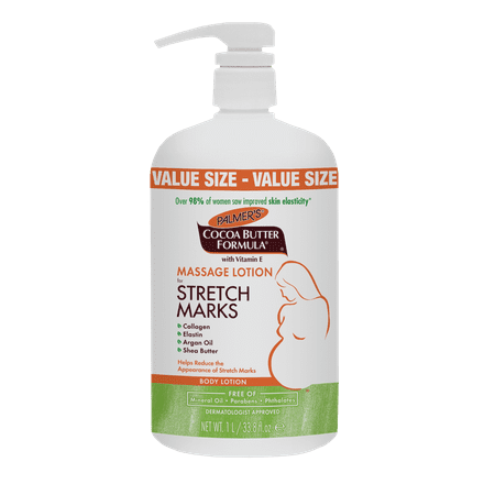 Palmer's Cocoa Butter Formula with Vitamin E Massage Lotion for Stretch Marks/ 33.8 fl. (Best Treatment For Stretch Marks On Stomach)