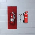 thumbnail image 4 of Raindrops Support Mural pour Extincteur en Acier Durable pour Usage Domestique Noir 2 Pcs, 4 of 8