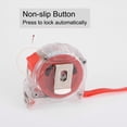 thumbnail image 3 of Tape Measure 3 Meters Metric Ruler Extra Thick Steel Measuring Tape 19mm Wide, Transparent Red ABS Case, 3 of 7