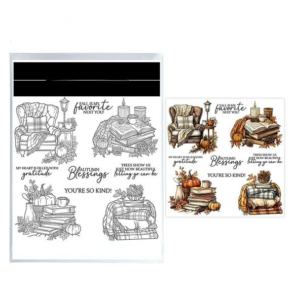 Rxuiael Stamps and Cutting Dies Sets for 2025-2026 Stamps Dies Card Crafting for Card Making