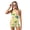 Tropical Floral, variant on POLERO Girls Swimwear Sets Tankini Two Piece with Boyshorts Hibiscus Floral Print Sleeveless Top Breathable Beach Suits