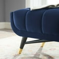 thumbnail image 6 of Modway Adept 47.5" Performance Velvet Bench in Midnight Blue, 6 of 8