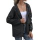 thumbnail image 2 of Impermeables para Mujer, Impermeables, Resistentes Al Viento, Ajustables, con Capucha y Bolsillos. Negro S, 2 of 9