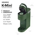 Keurig KMini Single Serve KCup Pod Coffee Maker, Evergreen