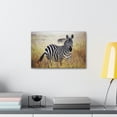 thumbnail image 3 of Majestic Zebra Art Majestic Zebra Print Animal Wall Art Wildlife Canvas Prints Wall Art Ready to Hang Unframed, 3 of 18