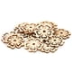 thumbnail image 1 of Bloques De Madera Para Manualidades, 100 Unidades De Bloques De Madera Para Manualidades Con Forma De Flor Para Fiestas, 1 of 7