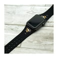 thumbnail image 3 of Black Pittsburgh Penguins Silicone Apple Watch Band, 3 of 3