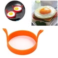 thumbnail image 4 of 4" Silicone Egg & Pancake Rings - 4 Pack, 4 of 5