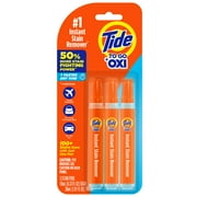 Tide To Go Instant Laundry Stain Remover Pen and Spot Cleaner, Travel Size Stain Sticks, Fresh, 1.01 fl oz, 3 Count