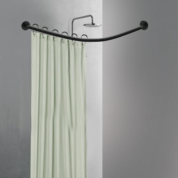 L Shaped Shower Rods