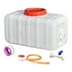 thumbnail image 5 of Contenedor de almacenamiento de agua potable, cubo horizontal reutilizable multiusos blanco 475 kg, 5 of 9