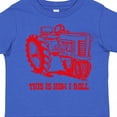 thumbnail image 4 of Inktastic This is How I Roll Tractor Red Boys or Girls Toddler T-Shirt, 4 of 5