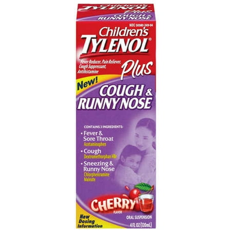 McNeil Tylenol Children's Plus Cough & Runny Nose, 4 oz