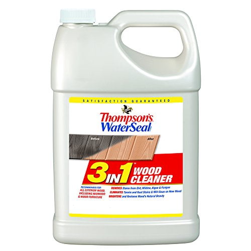 Thompson's Waterseal Thompson 3 In 1 Wood Cleaner, 1 Gallon
