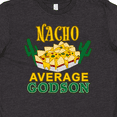 thumbnail image 4 of Inktastic Nacho Average Godson with Nachos and Cacti Youth T-Shirt, 4 of 5