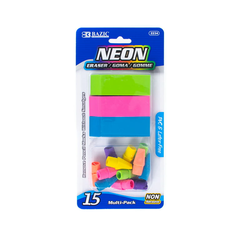 Neon Cap Eraser Topper 