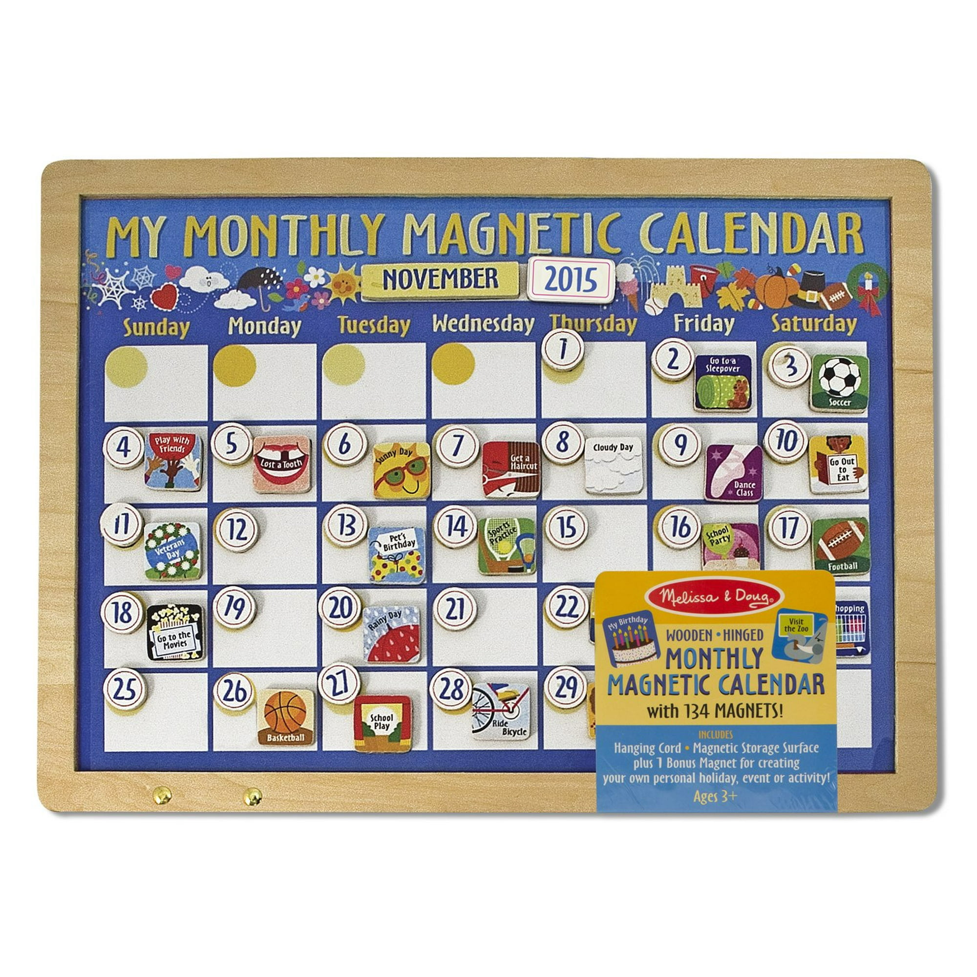 Melissa and doug calendar 2019 sales
