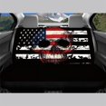 thumbnail image 3 of Chririnla Vintage Distressed American Flag with Skull Print Back Seat Covers for SUV, 2 Pack Durable Seat Cover Sets Waterproof Non-Slip Car Back Seat Covers, 3 of 7