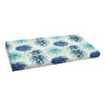 thumbnail image 2 of Sorra Home  Gardenia Seaglass Floral Indoor/Outdoor Bench Cushion 48 in x 19 in x 3 in, 2 of 5