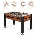 thumbnail image 5 of Costway 54'' Foosball Soccer Table Competition Sized Football Arcade Indoor Game Room, 5 of 10