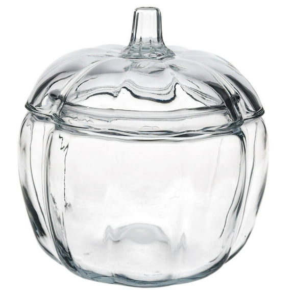 Anchor Hocking 70 oz. Pumpkin Glass Storage Jar with Lid