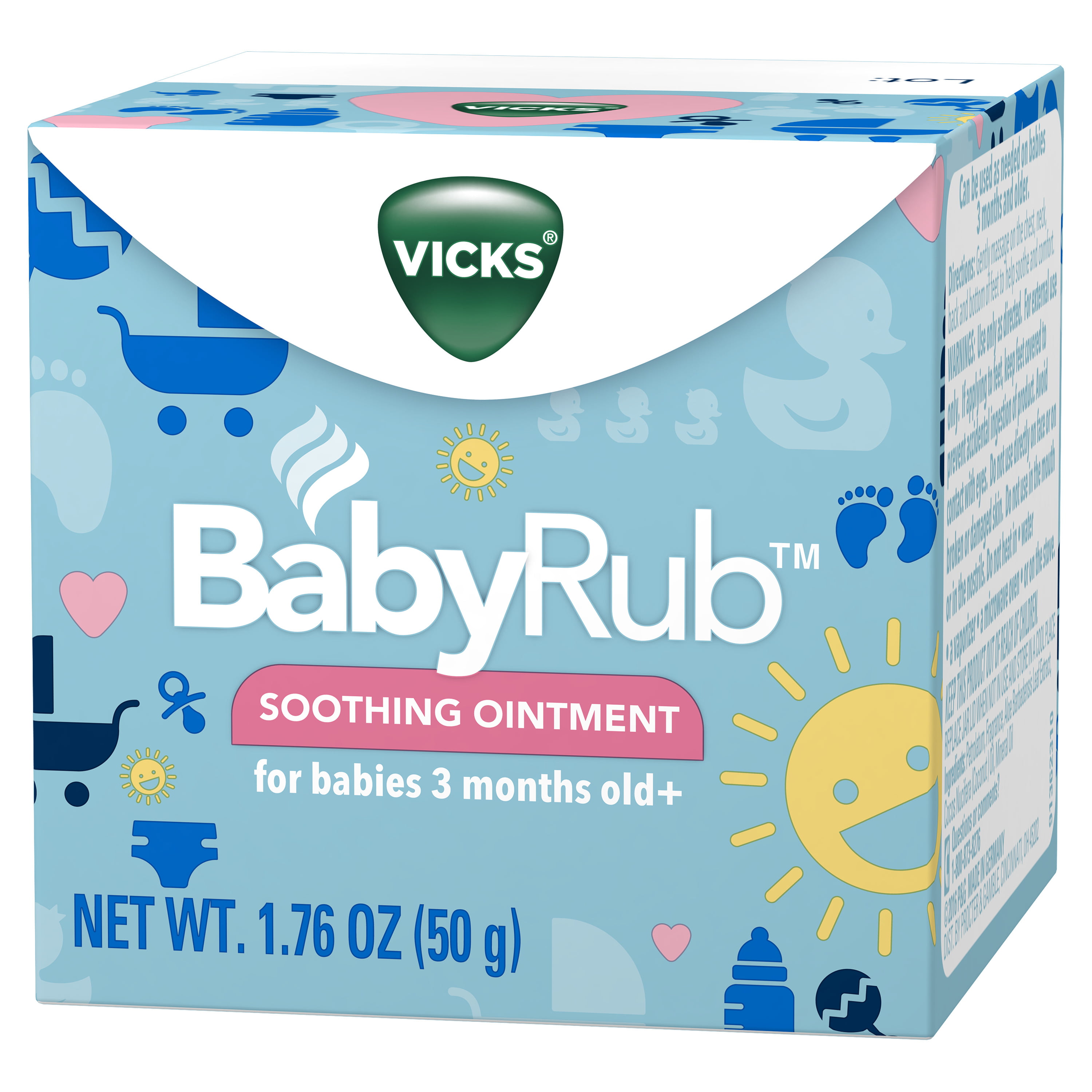 Vicks BabyRub Chest Rub Ointment with 