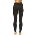 thumbnail image 2 of Felina Women's Velvety Soft Pull-On Mid-Rise Legging Stretch 2-Pack Black S, NWT, 2 of 4