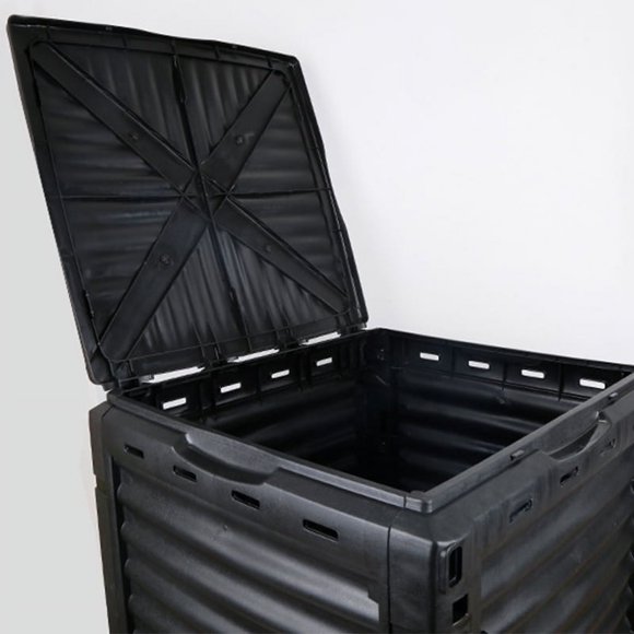 Compost Box,Composting Bin Prevent Corrosion Garden Supply Composting Bin Finely Tuned Performance