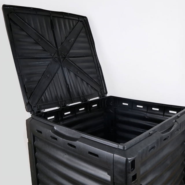 Boîte à Compost, Bac de Compostage Anti-Corrosion Fournitures de Jardin Bac à Compost Performance Finement Réglée