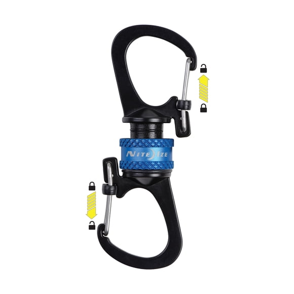Mosqueton Magnetico SLIDELOCK 360 Azul