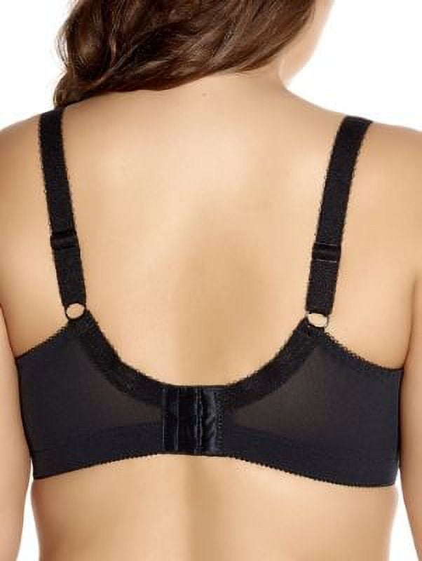 Goddess Alice Soft Cup Bra Black Wire Free 46G Style 6040 EUC