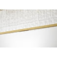 thumbnail image 4 of Design Living 7-Light Brass Chandelier With Clear Rippled Glass, 4 of 6