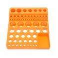 thumbnail image 1 of Miangastore Rotary Tool Storage Holder Orange 1Set 9.1x8.3x2.2in Plastic, 1 of 8