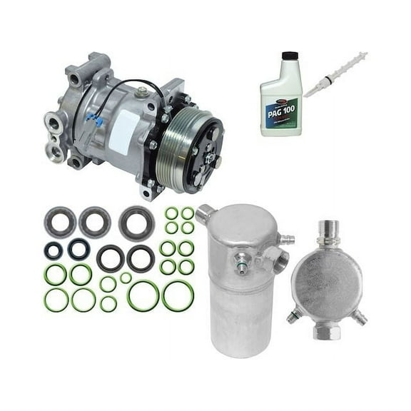 A/C Compressor Kit - Compatible with 1998 - 2004 Chevy S10 1999 2000 2001 2002 2003