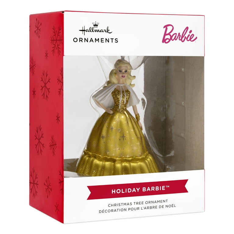 Hallmark Mattel Holiday Barbie 2023 Ornament, 0.15lbs 