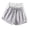 White, variant on Xihbxyly Gym Shorts Women Summer Solid Color High Waist Shorts Leisure Loose Fit Lightweight Basic Shorts