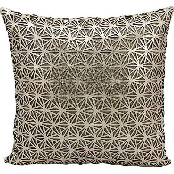 Nourison Couture Natural Hide Dragon Claw Gold-Beige Throw Pillow