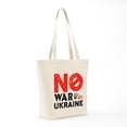 thumbnail image 7 of CafePress - No War In Ukraine Tote Bag - Unisex Canvas Tote Bag, Beige, 1-Piece, 7 of 7