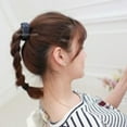 thumbnail image 3 of Peine de pelo de plátano perla, soporte para cola de caballo, tocado para mujeres y niñas, Clip giratorio de cola de caballo 113, 3 of 7