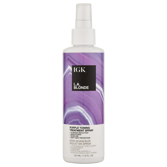 iGK LA Blonde Purple Toning Treatment Spray 7 oz