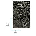 thumbnail image 2 of Livabliss Wool Rugs for Living Room, 8x11 Athena Modern Black Area Rug, Bedroom Dining Room Home Decor Handmade Carpet (8' x 11'), 2 of 5